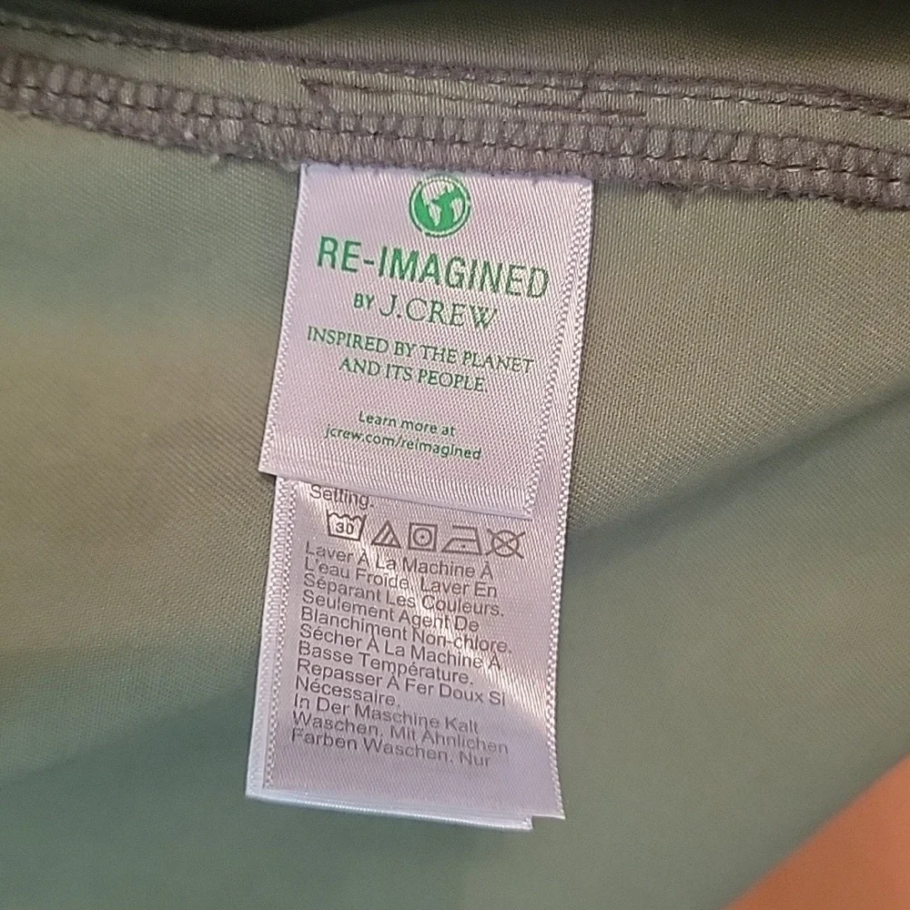 J.Crew Green Utility Jacket